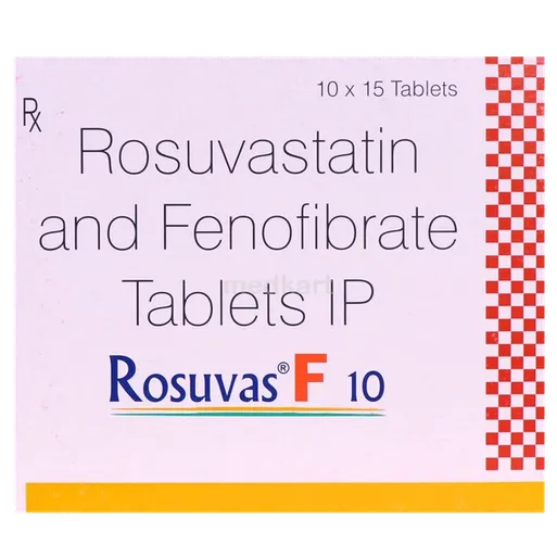 rosuvas f 10mg tablet 15's